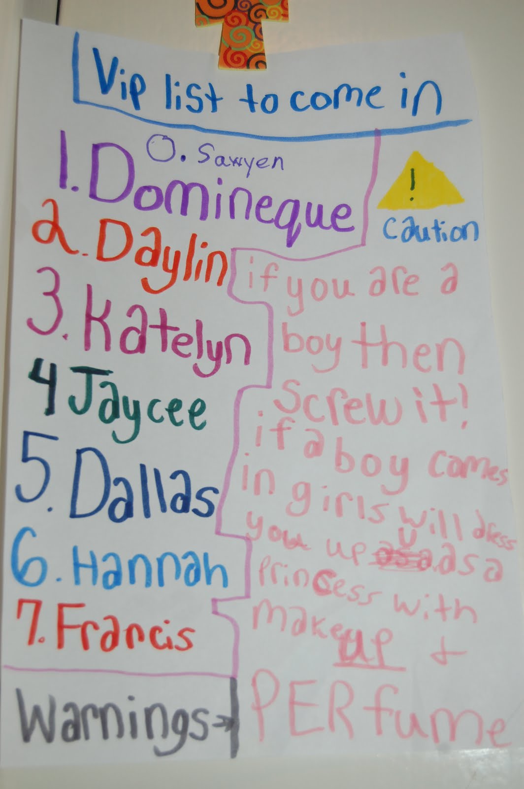 Boy dressed as a girl by mother